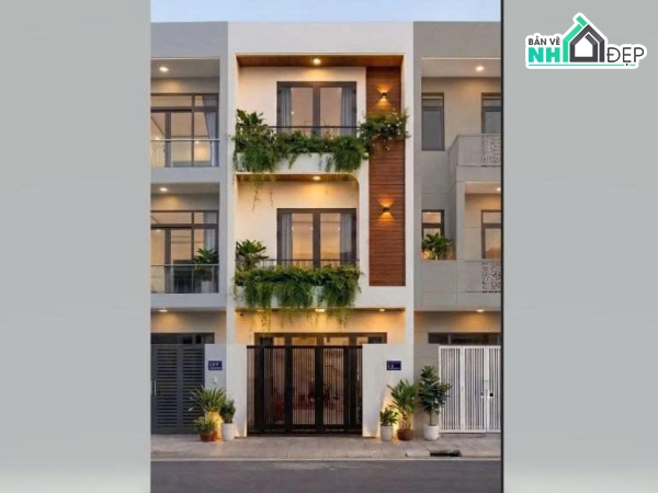 Nhà phố 3 tầng hiện đại,Nhà phố hiện đại,Nhà phố 3 tầng,Nhà phố 3 tầng 5mx16m
