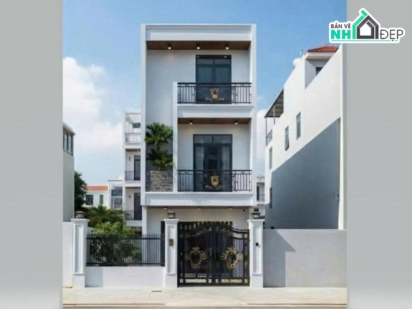 Nhà phố 3 tầng hiện đại,Nhà phố hiện đại,Nhà phố 3 tầng,Nhà phố 3 tầng 5mx18m