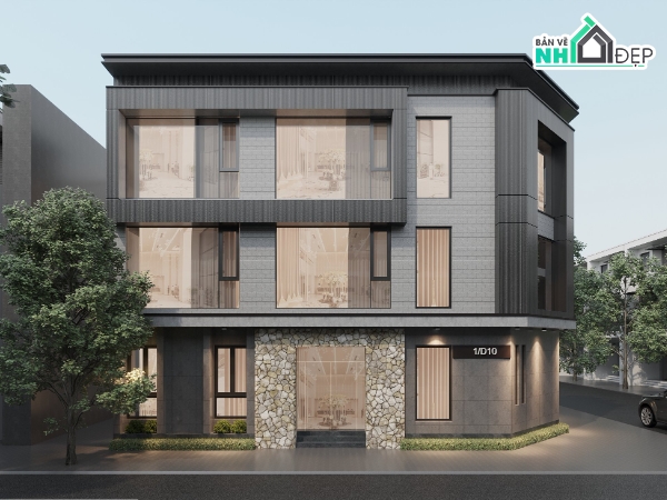 #Hồ sơ thiết kế,#Bản vẽ thiết kế,#Nhà phố 3 tầng hiện đại,#Nhà phố hiện đại,#Nhà phố 3 tầng,#Nhà phố 3 tầng 6.8mx16m