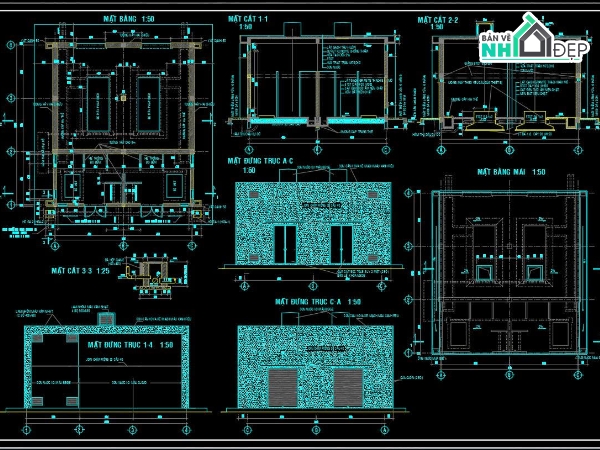 Bản vẽ trạm điện,Bản vẽ trạm điện kích thước 9x10,Thiết kế trạm điện