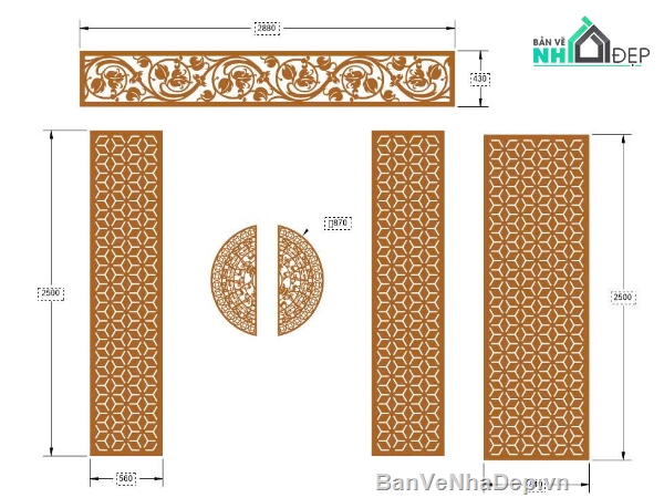 hoa văn cổng,cổng trống đồng,mẫu cửa 4 cánh cnc