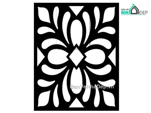 Hoa văn vuông,Hoa văn dxf,file dxf hoa văn vuông
