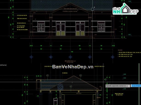 nhà văn hóa,file cad nhà văn hóa,nhà văn hóa file cad