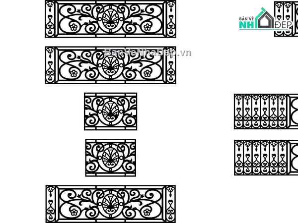 Lan can,Lan can CNC file dxf,cnc lan can file dxf