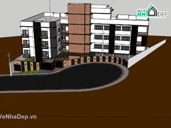 văn phòng làm việc,phòng làm việc sketchup,phối cảnh phòng làm việc