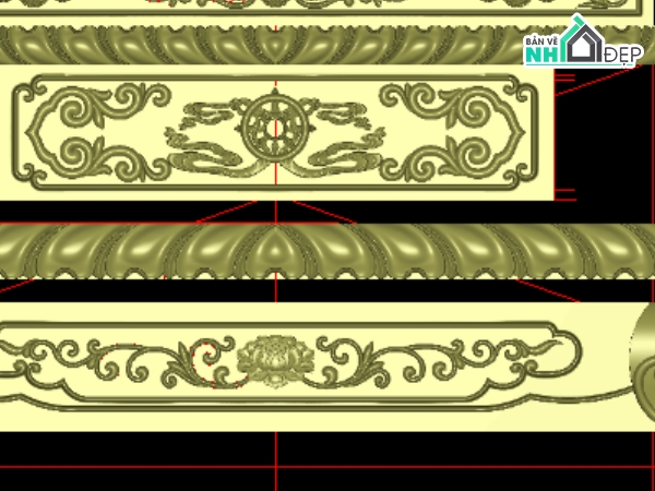 Mẫu nhà,Mẫu CNC,biệt thự  2  tầng revit