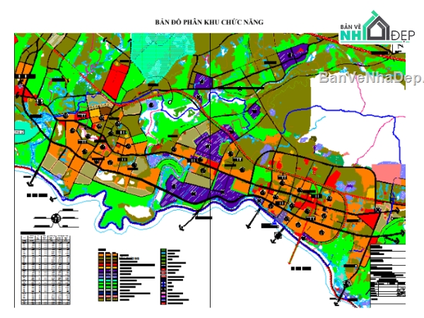 Bản vẽ quy hoạch,quy hoạch,bản vẽ quy hoạch chung