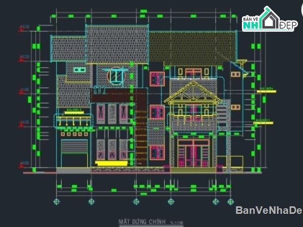 biệt thự phố,biệt thự 3 tầng,kiến trúc biệt thự 3 tầng,nhà phố 3 tầng,kiến trúc nhà phố 3 tầng,biệt thự phố 3 tầng 14.5x20m