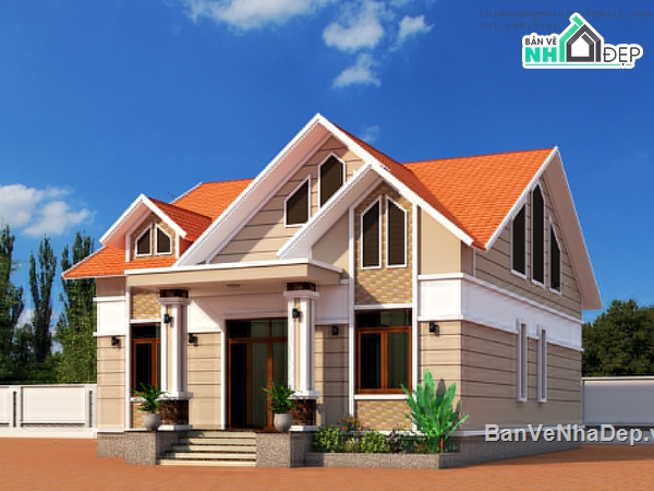 Biệt thự 1 tầng,biệt thự 10.1x15.6m,su biệt thự nhà vườn,bản vẽ biệt thự nhà vườn,biệt thự 1 tầng,kiến trúc biệt thự 1 tầng