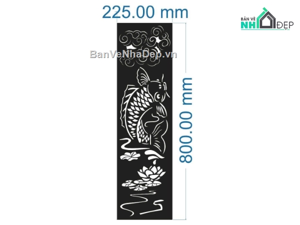 cá chép,cá chép cnc,mẫu cnc cá chép