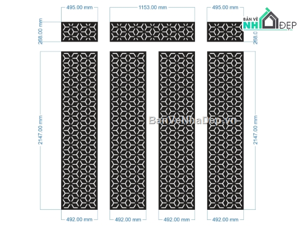 Mẫu cổng 4 cánh cnc,cổng 4 cánh cnc,cnc 4 cánh