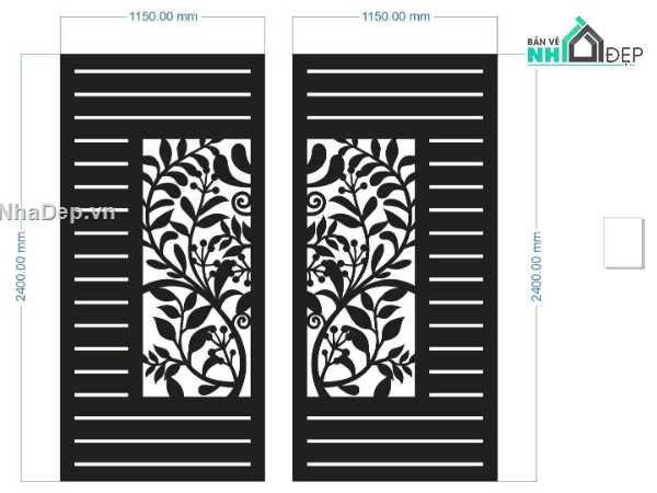 cổng 2 cánh cnc,file cnc cổng 2 cánh,mẫu cnc cổng 2 cánh