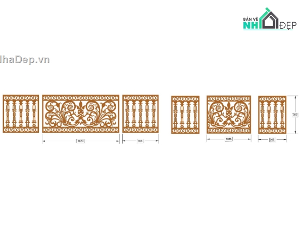 thiết kế lan can cnc,mẫu cnc lan  can,mẫu lan can đẹp