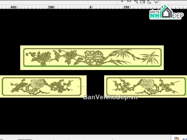 cổ bàn thờ,cổ bàn thờ tứ quý,Mẫu cổ tứ quý cnc