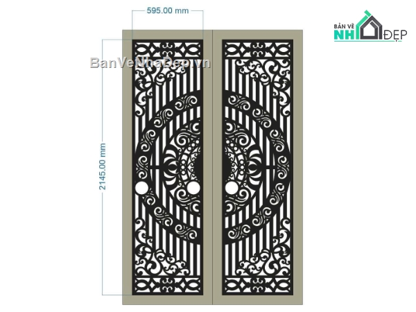 hoa văn cnc,hoa văn cổng,cổng 2 cánh cnc,file cnc cổng 2 cánh