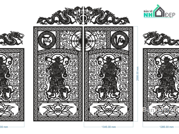 cổng chùa,file cnc cổng chùa,mẫu cnc cổng chùa