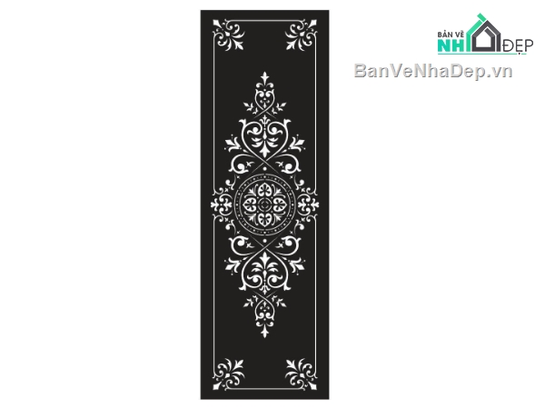 cửa đẹp,hoa văn cnc,Mẫu cửa