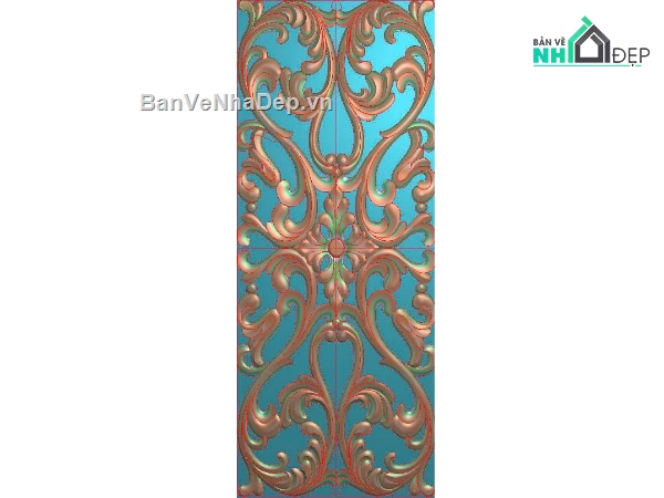 hoa văn cnc,cnc hoa văn,mẫu cửa cnc,mẫu hoa lá tây