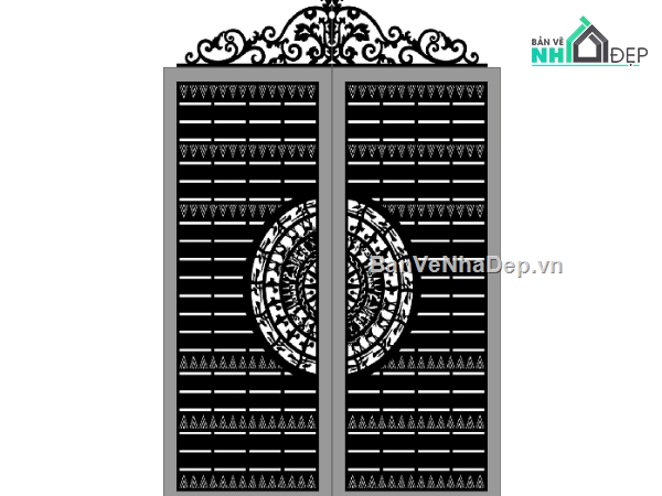 mẫu cổng 2 cánh,cnc cổng 2 cánh,mẫu cnc cổng 2 cánh