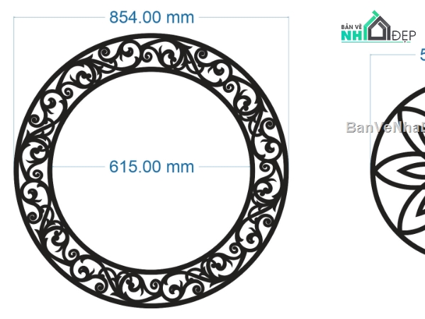 hoa văn tròn,hoa văn,cnc hoa văn tròn