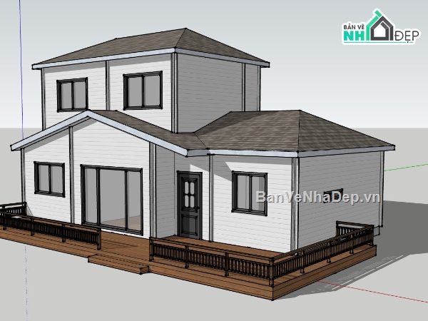 mẫu nhà 2 tầng,nhà hiện đại,nhà 2 tầng hiện đại