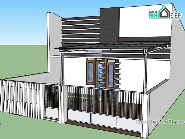 nhà 1 tầng,mẫu nhà 1 tầng,mẫu su nhà 1 tầng