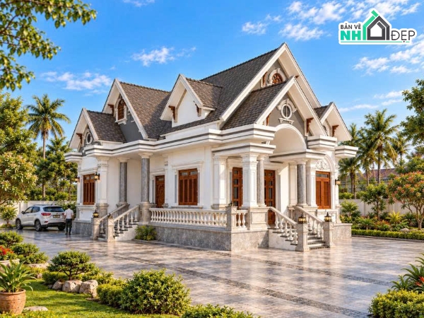 nhà cấp 4 12x19m,thiết kế nhà cấp 4 12x19,bản vẽ nhà cấp 4,Phương án thiết kế nhà cấp 4 12×19m