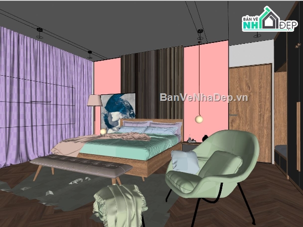 su phòng ngủ,thiết kế phòng ngủ su,nội thất phòng ngủ,phòng ngủ hiện đại su