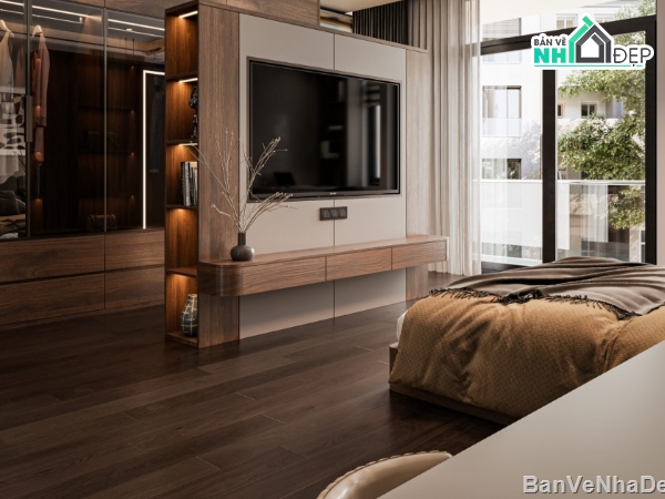 mẫu phòng đẹp,file sketchup phòng ngủ,mẫu phòng ngủ