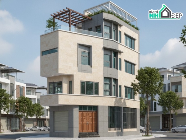 revit nhà phố,mẫu revit nhà phố đẹp,thiết kế revit nhà phố,file revit nhà phố