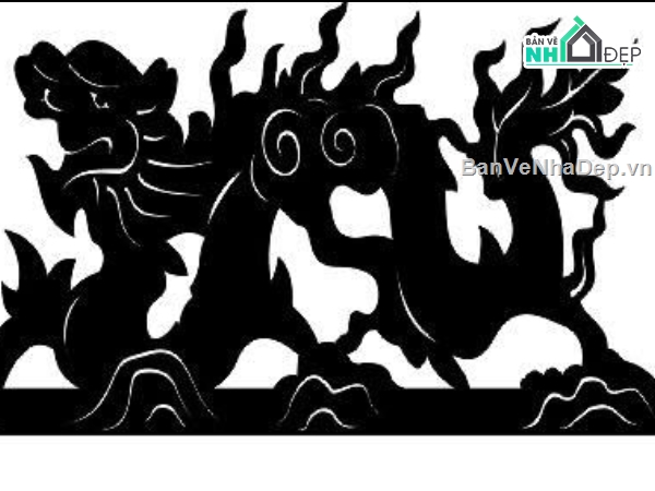 rồng phượng,cnc rồng phượng,rồng phượng cắt cnc
