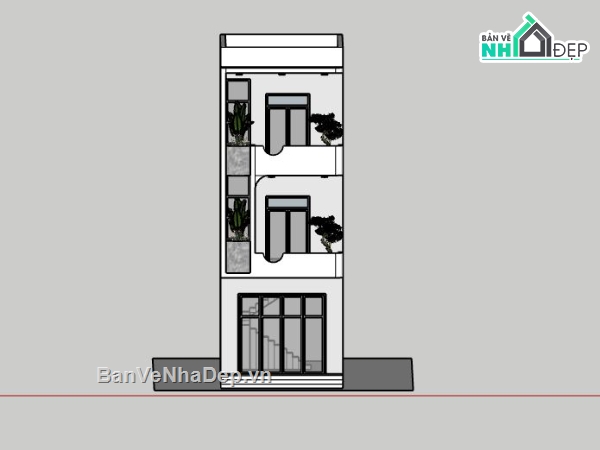 nhà phố 3 tầng,thiết kế nhà 5x15m,kiến trúc nhà hiện đại