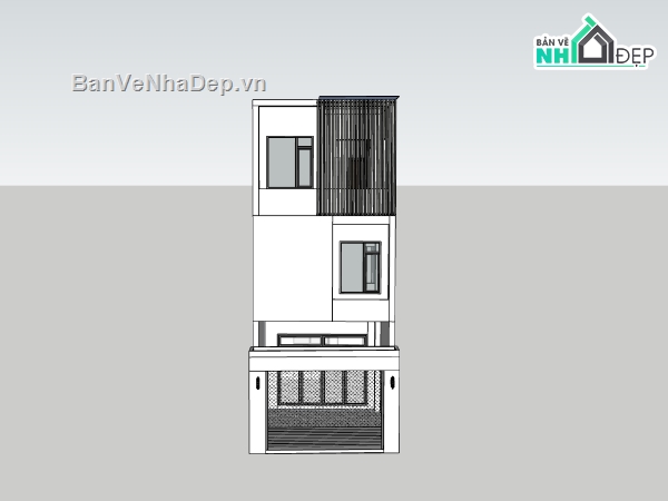 nhà phố 3 tầng,nhà 3 tầng,Mẫu nhà phố
