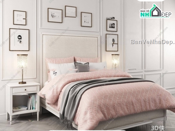 PHÒNG NGỦ TÂN CỔ ĐIỂN,PHÒNG NGỦ MASTER,PHÒNG NGỦ ĐẸP,NỘI THẤT TÂN CỔ ĐIỂN