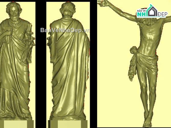 tượng,tượng chúa c,tượng chúa cnc jdp