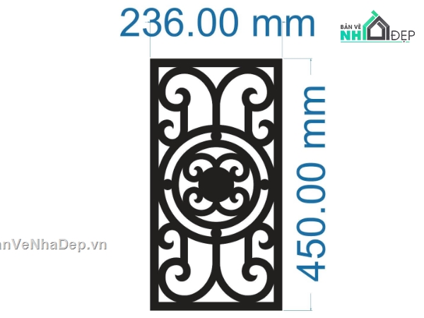 cnc hàng rào,File hàng rào cnc,File dxf hàng rào