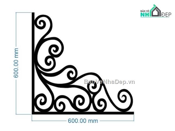 hoa góc cnc,mẫu hoa góc cnc,file dxf hoa góc cnc