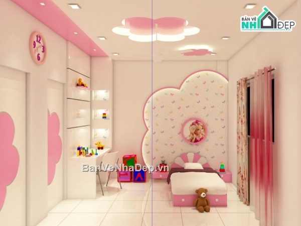 3d sketchup phòng ngủ,File phòng ngủ,nội thất phòng ngủ