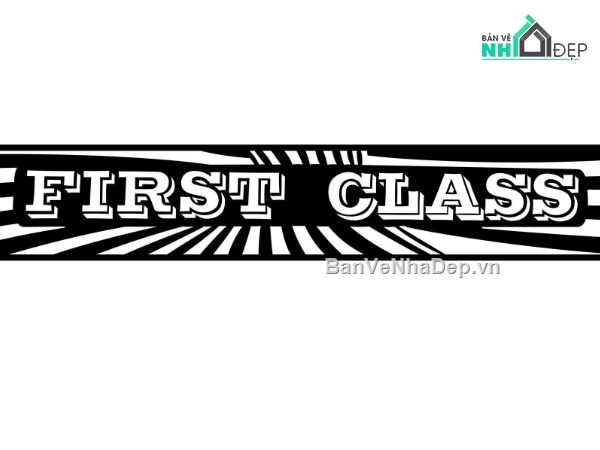 file cắt cnc first class,mẫu chữ cnc đẹp,bản vẽ cnc quảng cáo