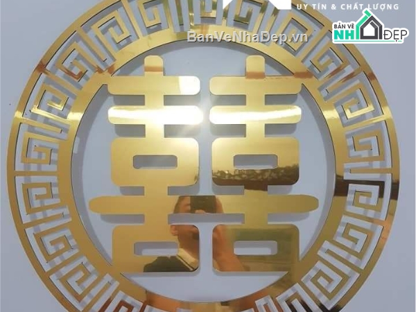 cnc cắt chữ,cắt chữ cnc,cắt cnc chữ,File cắt cnc chữ hỷ,cnc chữ hỷ