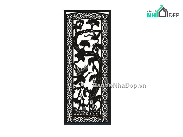 cổng cắt cnc 2 cánh,cắt cnc cổng 2 cánh,File cổng 2 cánh cnc,cổng 2 cánh cắt cnc,cổng chim tùng cắt cnc