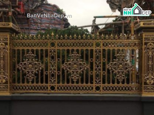 Hàng rào cnc,file cnc hàng rào,autocad hàng rào,mẫu hàng rào cnc