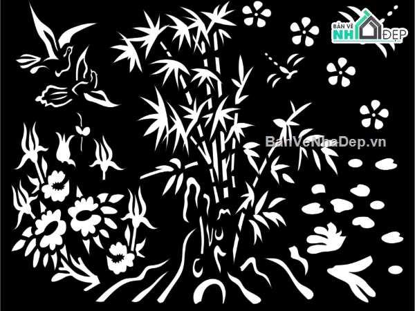 cnc hàng rào,hàng rào 2d,bản vẽ hàng rào dxf,hàng rào trúc