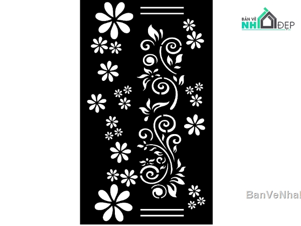 vách ngăn,vách ngăn hoa cnc,vách ngăn 2d