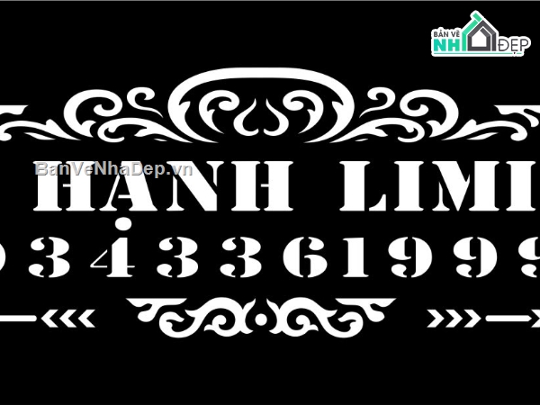 cnc biển hiệu,File cad biển hiệu cnc,File dxf biển hiệu cnc