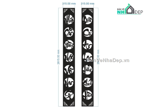 cnc câu đối,File câu đối cnc,câu đối dxf