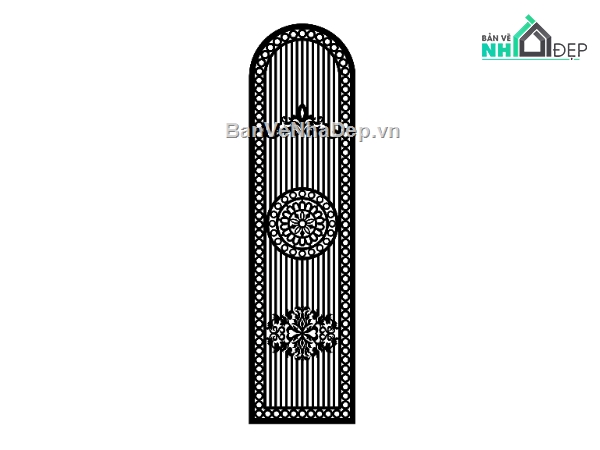 cổng phụ cnc,cổng cnc 1 cánh,File cổng 1 cánh cnc