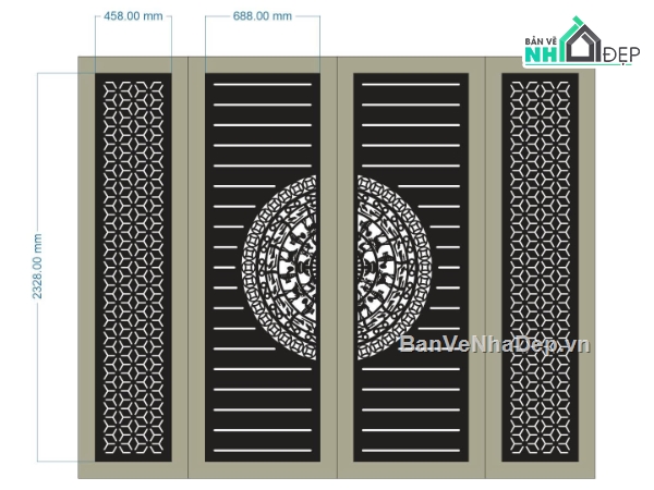 File cad cổng,File cad cnc cổng,cổng cad cnc