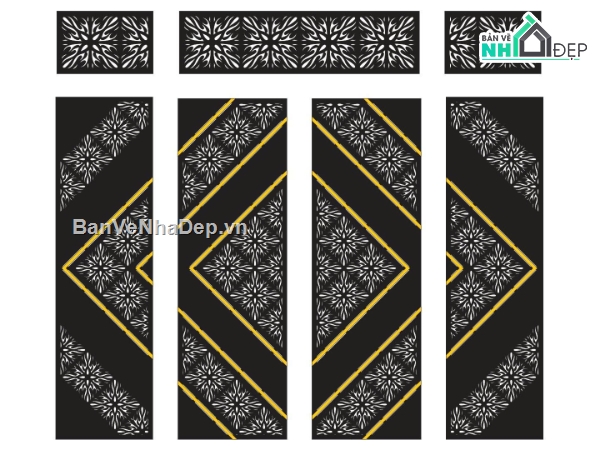cổng 4 cánh cnc,File cổng 4 cánh,cổng hoa cnc