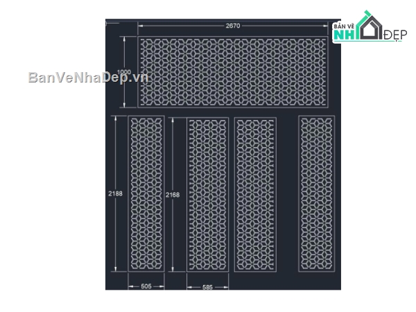cổng 4 cánh cnc,File cổng 4 cánh,File cnc cổng 4 cánh